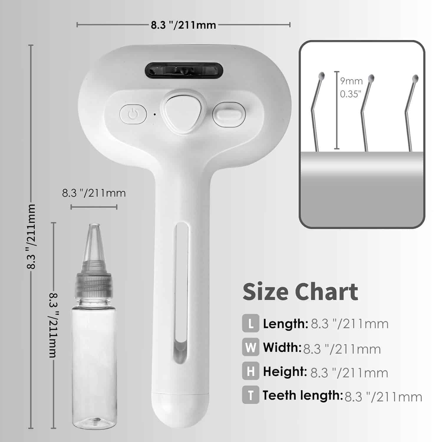 YoPoll Mist Massage Brush SheddyMist PuffGroom GroomFlow (cópia)